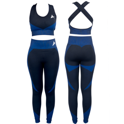 Carla Leggings - Blue Black L