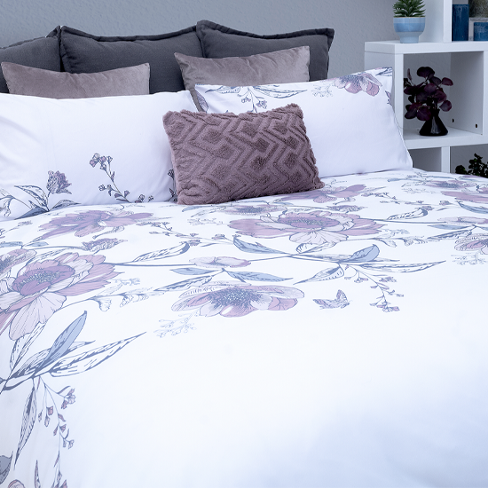 Precious Pastel Set - Pink Grey Queen 