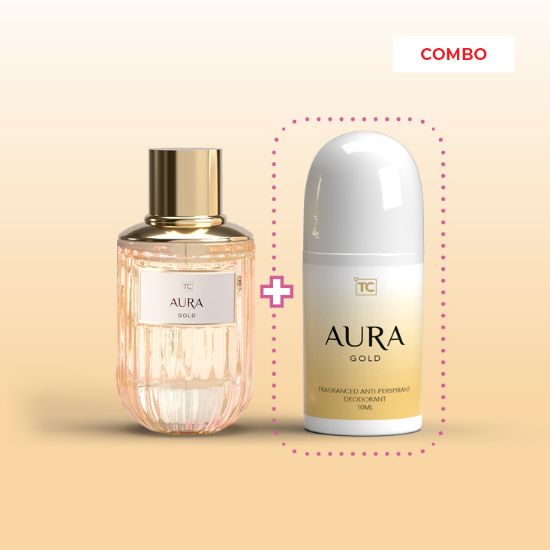 Picture of Aura Gold For Her - 50ml + Free Roll-On 50ml