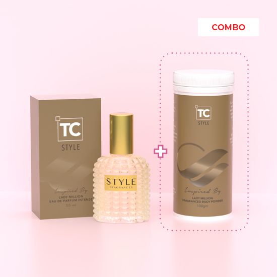 Picture of Lady Million - 50ml + Free Body Powder 100gm