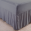 Picture of Fitted Sheet & Night Frill in One - Grey - King
