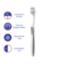 Show details for Easy Clean All In One Toothbrush - Grey Picture of Easy Clean All In One Toothbrush - Grey