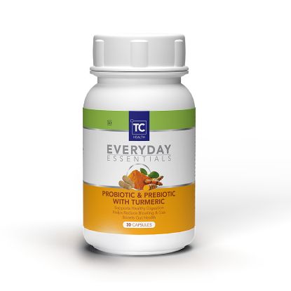 Picture of Pro & Prebiotic Capsules with Tumeric - 30's