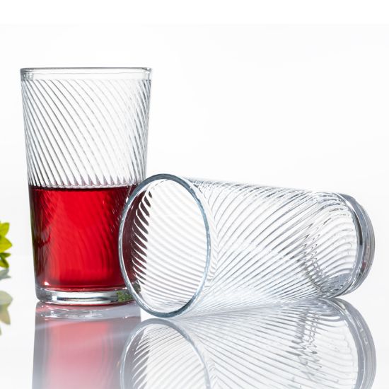 Picture of (6) Twist Glass Tumblers - 320ml
