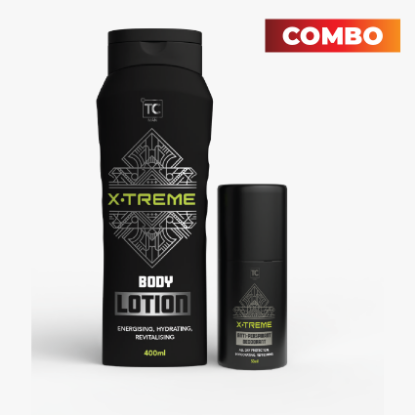Picture of (HB10+HB20) Mens X-Treme Lotion 400ml + Roll-On