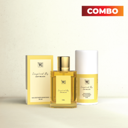 Picture of (LM08+LM20) Lady Million 50ml + Roll-On FREE