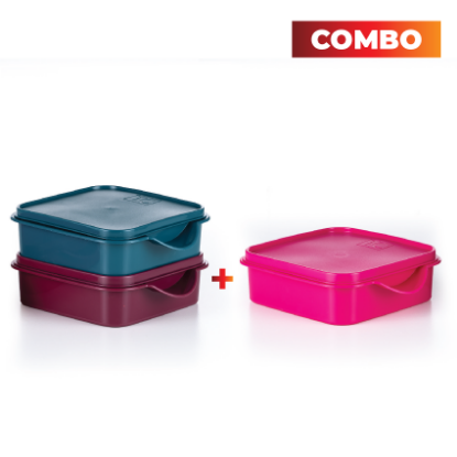 Picture of (PS101+PS118+WLK55) - (2) Lunch Box 1.5Lt + FREE