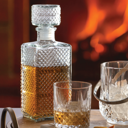 Picture of (CG06+CG08) Crystalite Whiskey Tumblers + Decanter