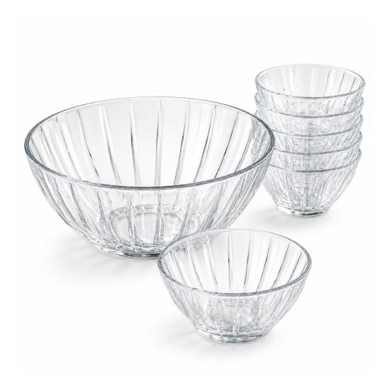 Picture of SR202+SR204 (6)Serenity Dessert Bowls+Serving Bowl